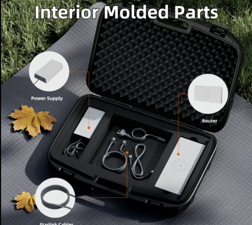 Дорожная сумка Starlink v4 портативный чехол уличный Жесткий Чехол для Starlink Gen 3 фото 4