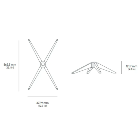 Крепление-основание Starlink Standard X-Frame Base фото 2