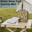 Кейс Starlink, водонепроницаемая дорожная сумка Power Bank для Starlink Mini Dish противоударное хранилище с плечевым ремнем фото 2