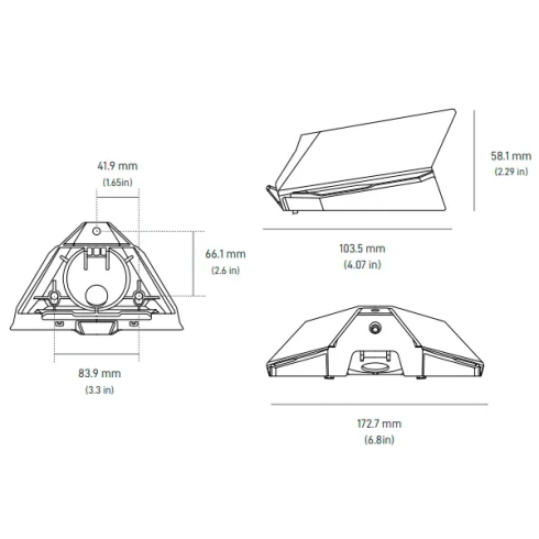 Крепление на трубу/плоское основание Starlink Mini Pipe Adapter and Flat Mount фото 2