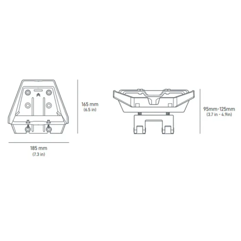 Крепление на багажник для Starlink Standard Roof Rack фото 2